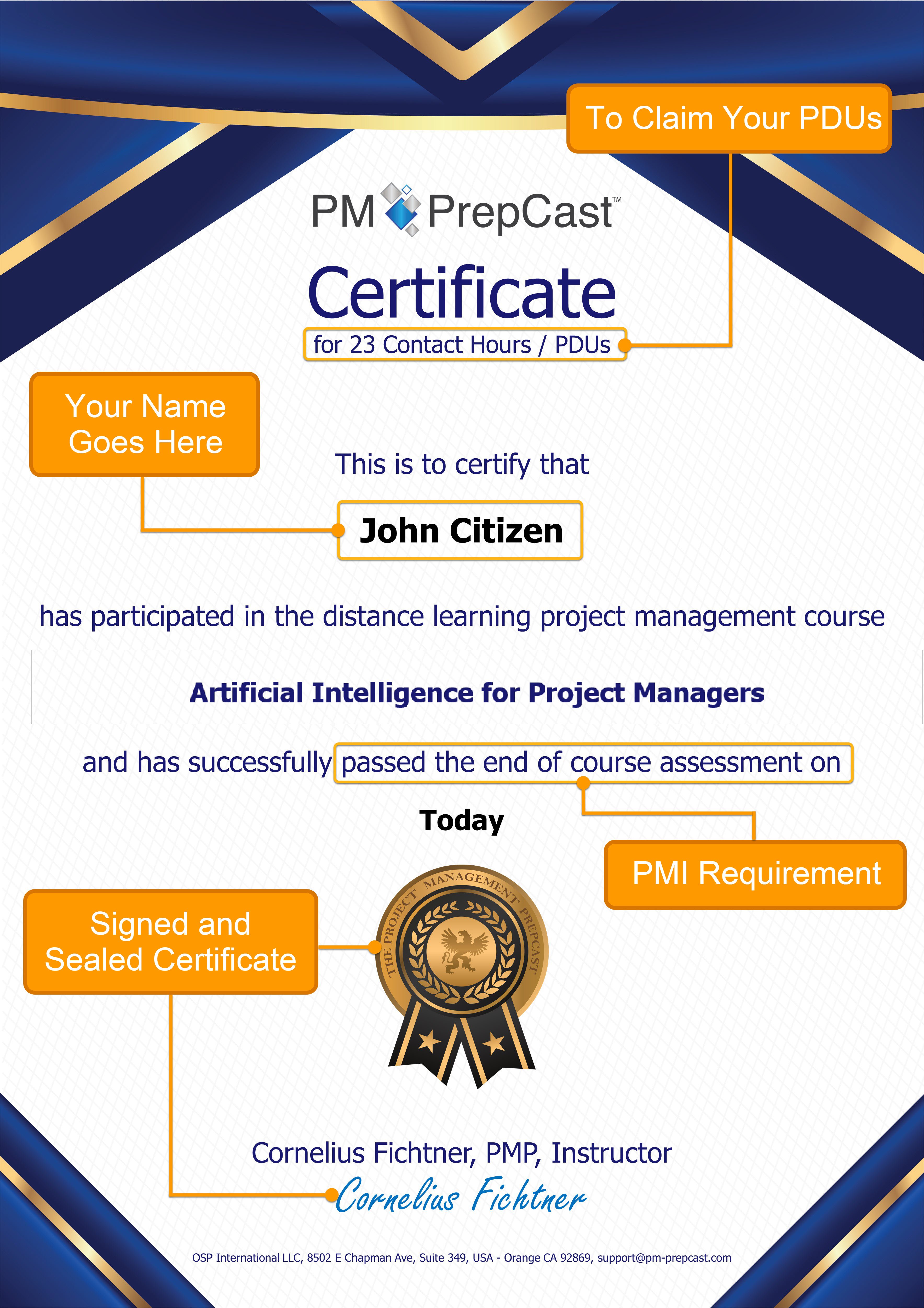 certificate-ai4pm