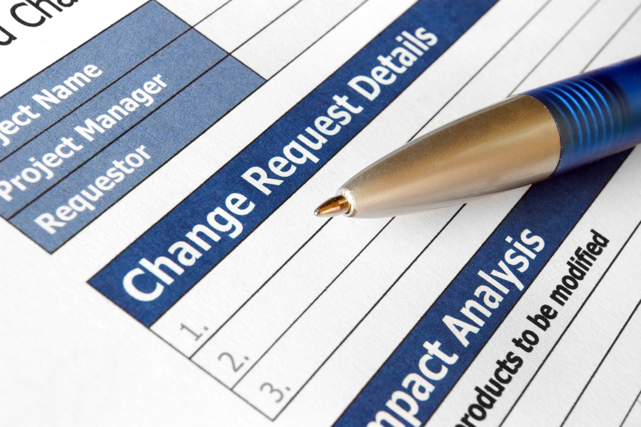 Change request form