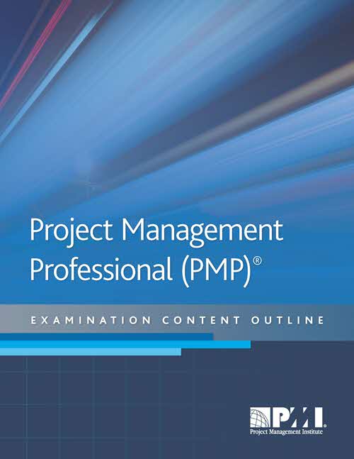 PMP Examination Content Outline Cover PMP ECO