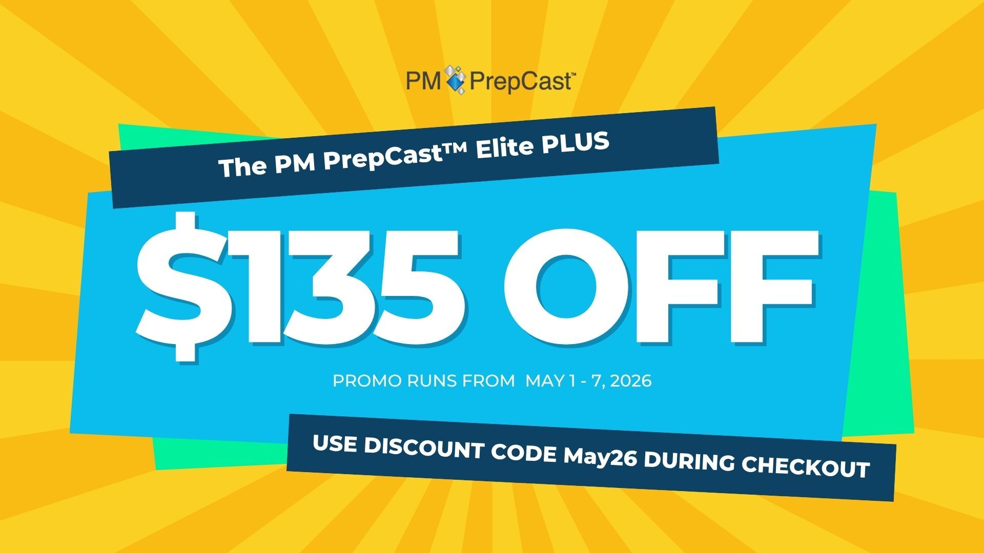 The PM PrepCast™ Elite PLUS