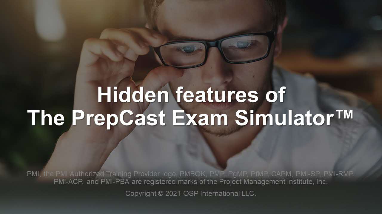 Hidden Features of the Exam Simulator