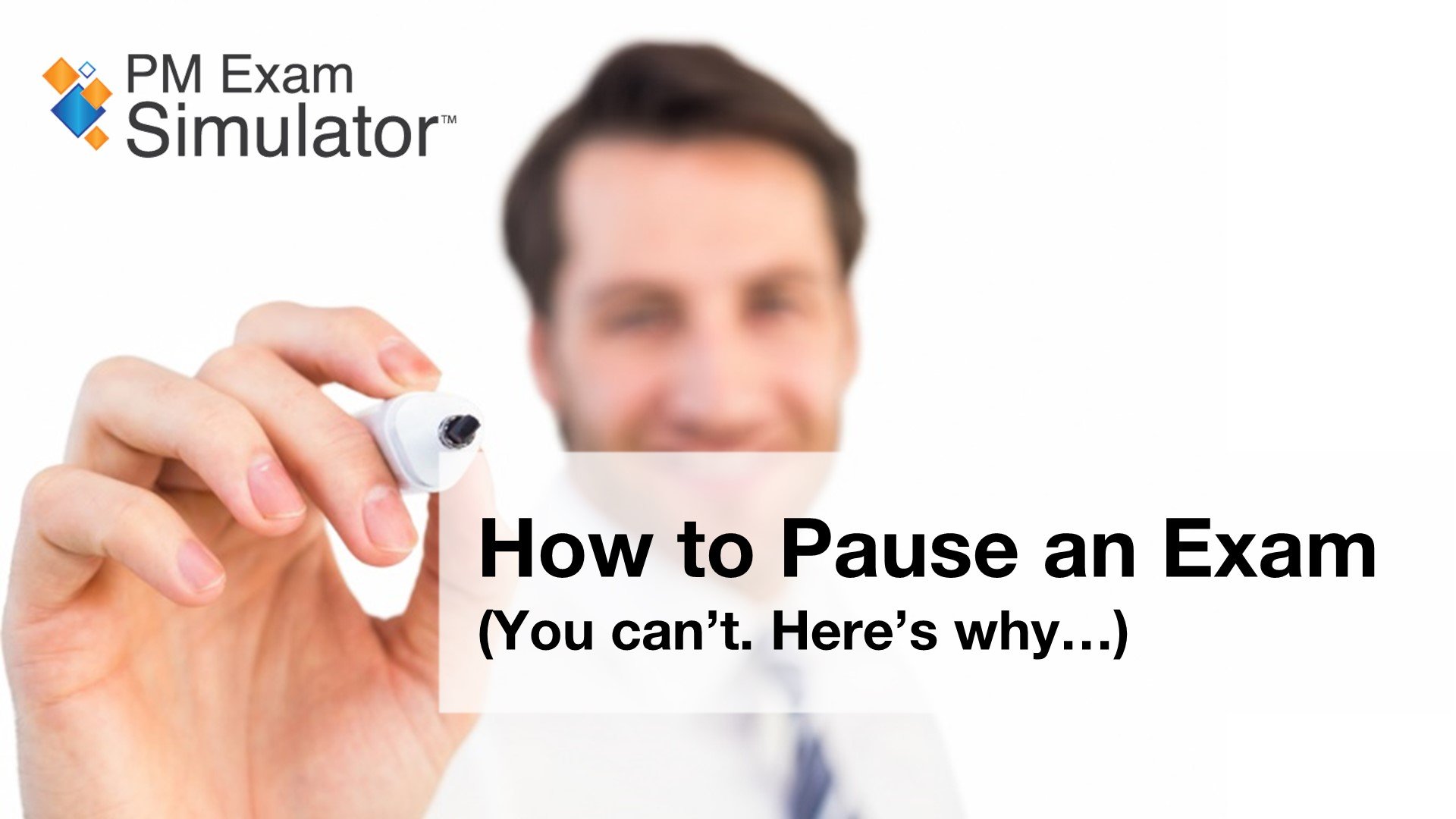 How to Pause an Exam (You can't. Here's why...)