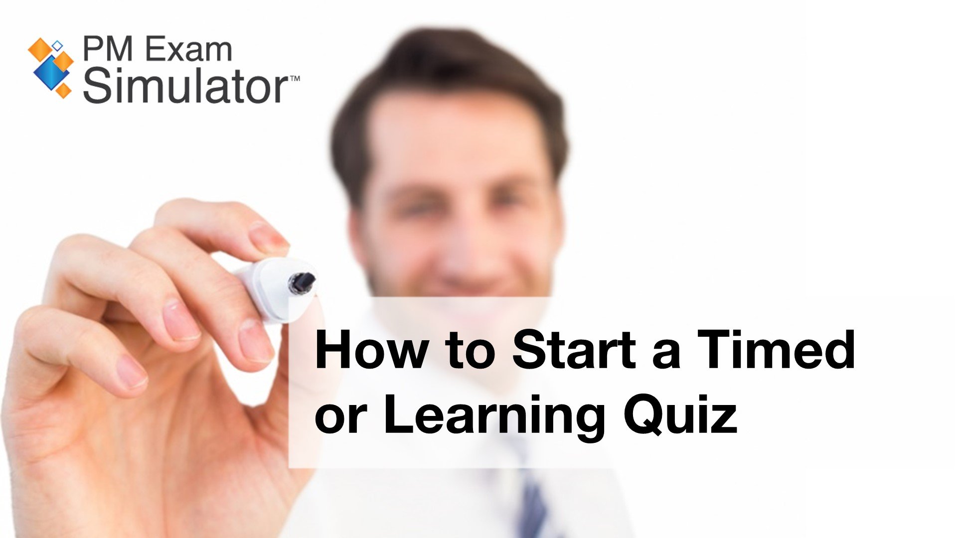 How to Start a Timed or Learning Quiz