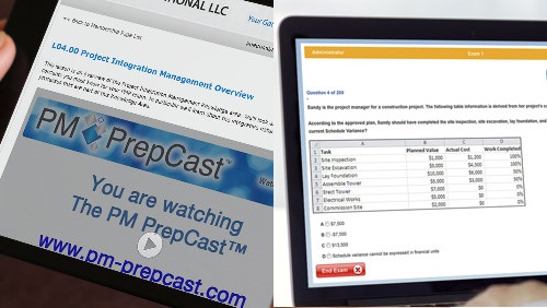 CAPM Training and CAPM Exam Practice PrepCast & Simulator Bundle